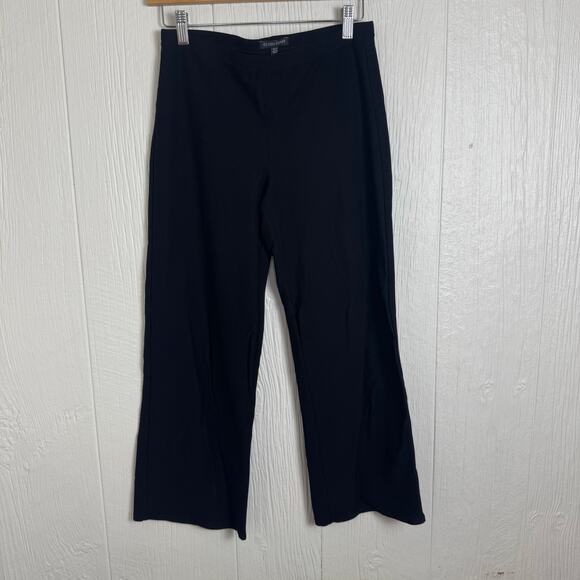 Eileen Fisher Black Pull On Elastic Waist Pants Size XS Minimalist Contemporary - Picture 12 of 12